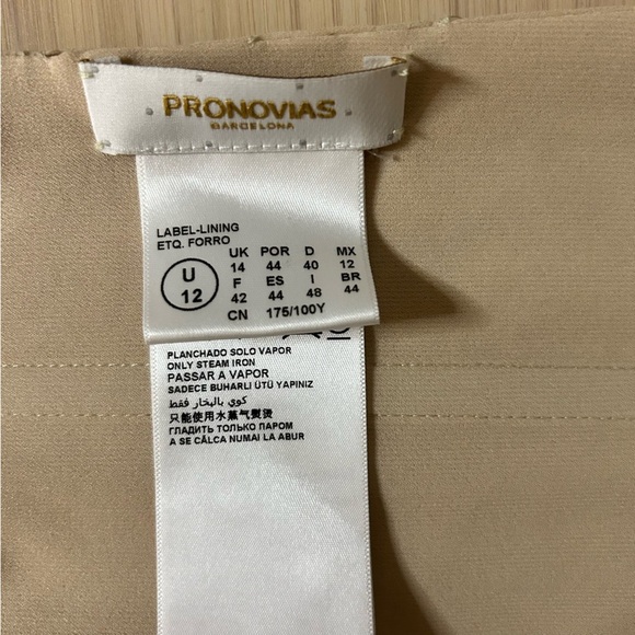 Pronovias Strapless Bodice Top - New Without Tags - Picture 5 of 5